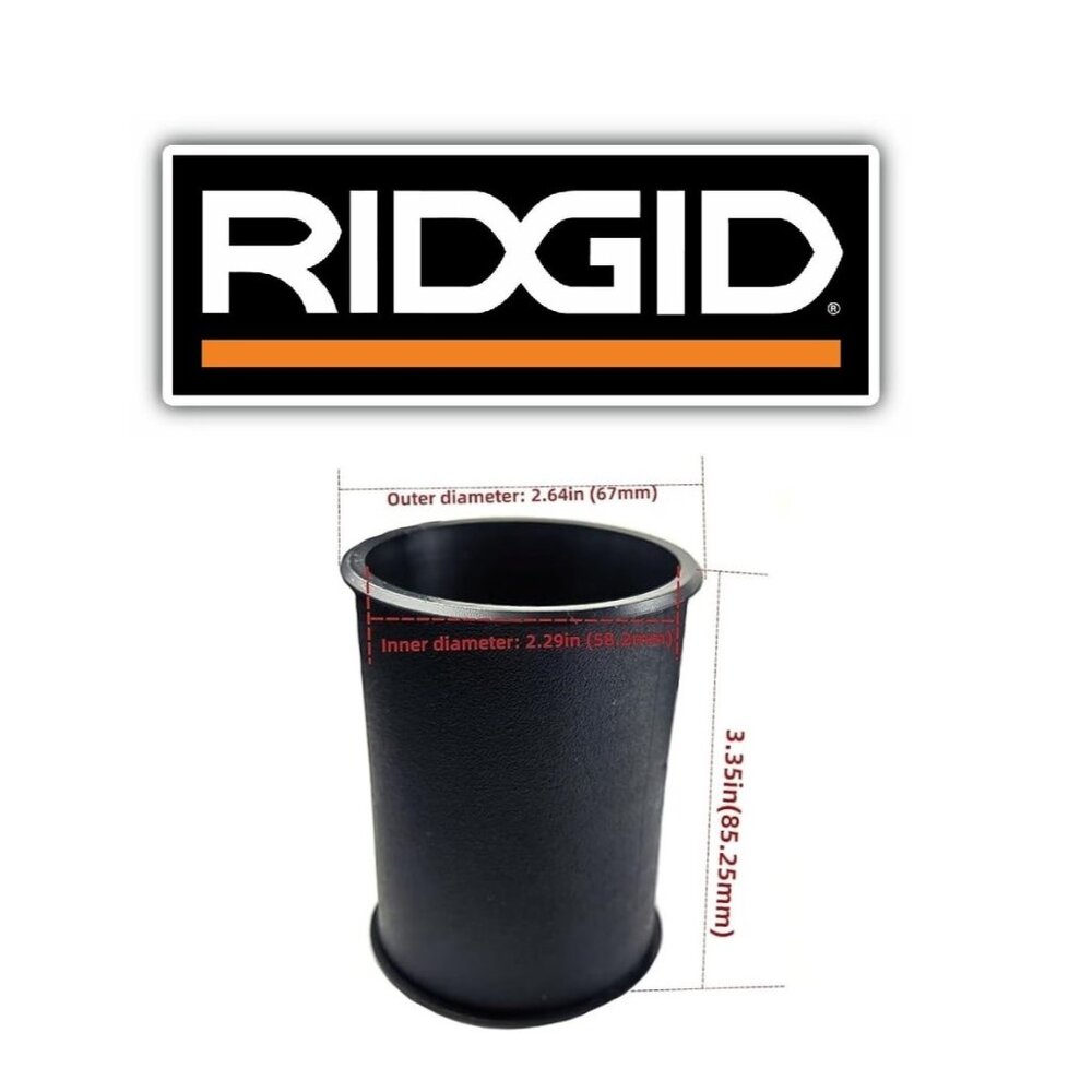 NEW RIDGID Wet Dry Vacuum Hose to Hose Adaptor Replacement Parts Attachment Shop